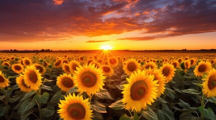 Obraz premium twilight sun setting