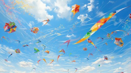 Obraz premium designs pale blue sky