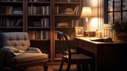 corner inside office