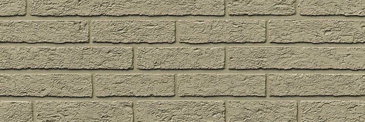 Seamless Beige Brick Wall Texture - Background for Design Projects