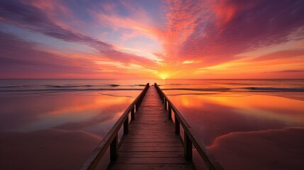 Fototapeta premium hues light path