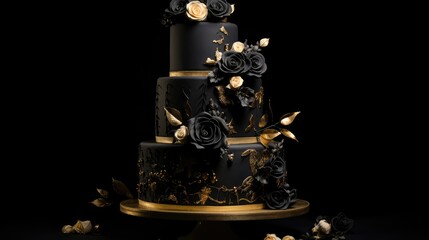 elegant black and gold images