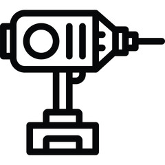 Drill machine icon