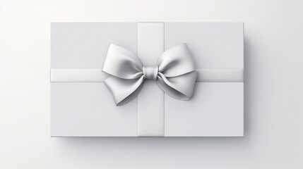 sleek gift card on white