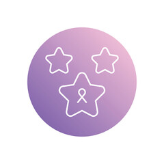 Star icon isolated on a white background. Vector illustration.