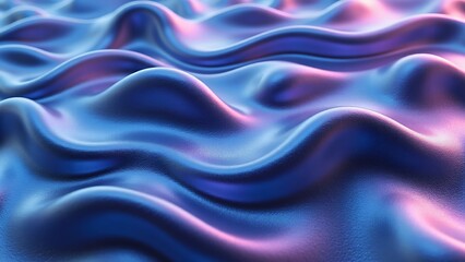 Obraz premium The colorful silk waves