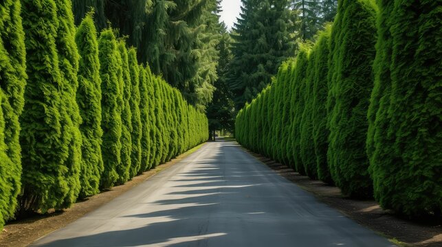 trees green giant arborvitae