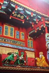 Potehi puppet performance at Chinese New Year event
