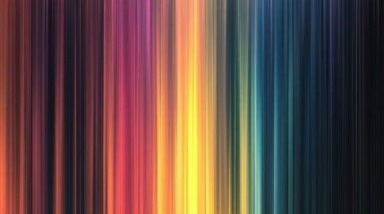 Obraz premium Sustainable Businesses A vibrant, D rendering of vertical lines, their hues blending seamlessly from dark to light, forming a mesmerizing, seamless pattern. The lines, reminiscent of abstract art,