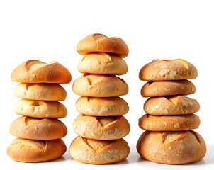 Artisan bread loaves freshly baked,rustic, bakery, good, food, crusty, gold, brown, background