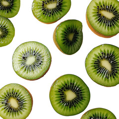 Fototapeta premium kiwi fruit slices