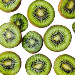 Fototapeta premium kiwi fruit slices