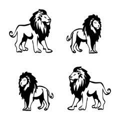 This impressive lion logo is a symbol of unrivaled success, ideal for brands looking to inspire trust and loyalty