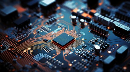 Fototapeta premium capacitor electronics technology