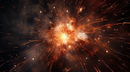 explosion fire works