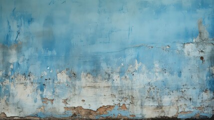 Fototapeta premium weathered blue wall background