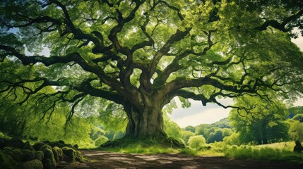 Fototapeta premium forest strong tree