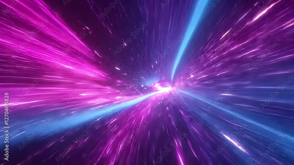 Poster dynamic exploration of artificial intelligence brain with futuristic digital aesthetic in vivid neon