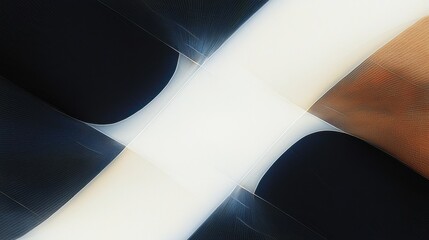 Abstract Digital Art with Interplay of Light and Color