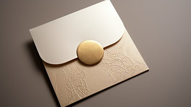 contemporary gold wedding invitations
