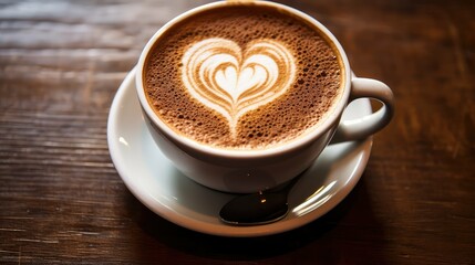 hestencil coffee heart