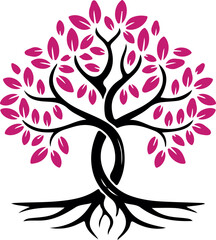 Obraz premium tree logo