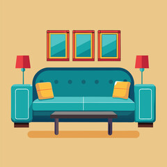 sofa vector
