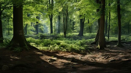 Obraz premium highlights forest textures