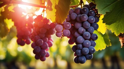 Fototapeta premium viticulture vineyard wine