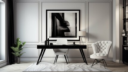 prints framed office