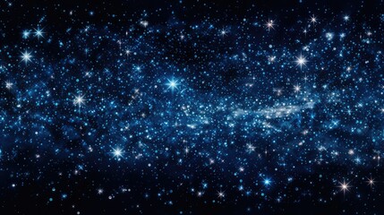 Fototapeta premium glitter midnight blue background