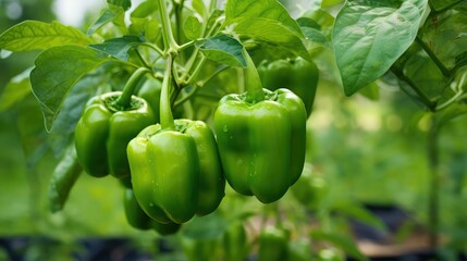 garden green bell pepper