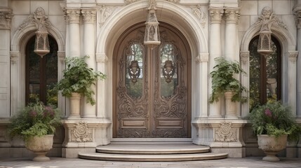 Obraz premium grand vintage doors