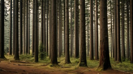 forest wood grain fir
