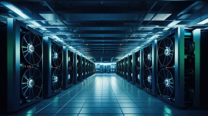 Fototapeta premium hvac data center cooling