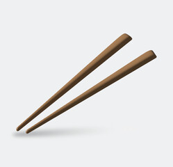 chopstick 3d icon