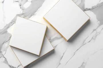 minimalist background with geometric shapes in white and gold, creating geometric patterns and showcasing clean lines on the wall surface