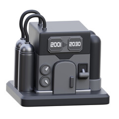 TIME MACHINE 3D icon	
