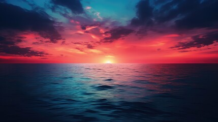Fototapeta premium hues red blue gradient
