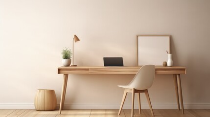 light wooden desk background