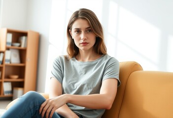 Obraz premium Female portrait in natural light