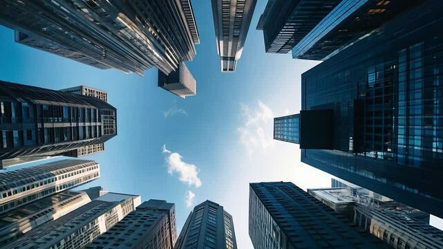 Office buildings high-rise skyscrapers