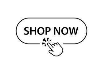 shop now button on white background	