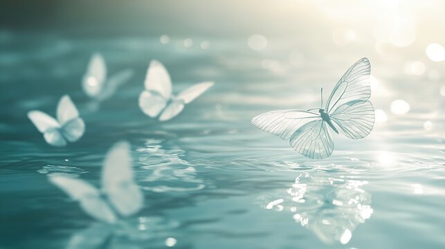 Butterflies on Water