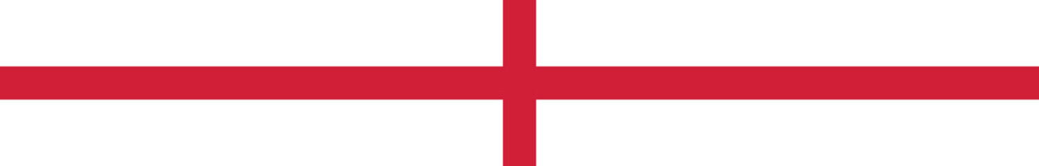 Fototapeta premium Flag of England. England flag long banner digital vector illustration