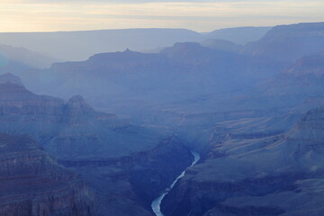 Colorado River from Pima Point in the Grand Canyon, Arizona