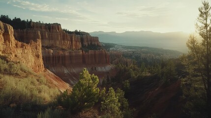 Fototapeta premium Amazing landscape of Bryce Canyon National Park in summer season, Utah.