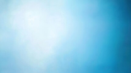 Obraz premium Soft blue gradient background with subtle light effects for creative design and digital use