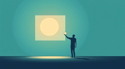 Obraz premium Understanding Risk and Chance: Coin Toss Decision Making