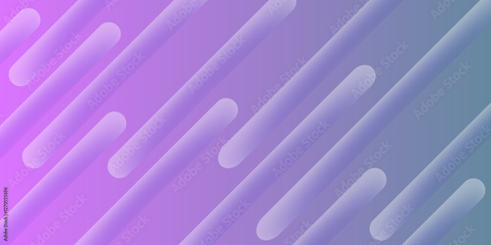 Poster abstract purple and blue gradient dynamic background. modern wallpaper. gradient dynamic line backgr